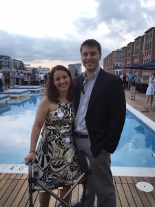Andrea & David at the ALS Silent Auction event on May 29th.
