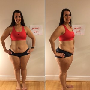 Melisa's 'Before' Photo (January 2016)